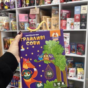 Гра настільна Vladi Toys Грайливі сови Бачу слово