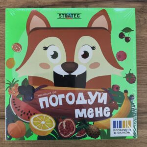 Настільна гра Strateg Погодуй мене - Лисичка