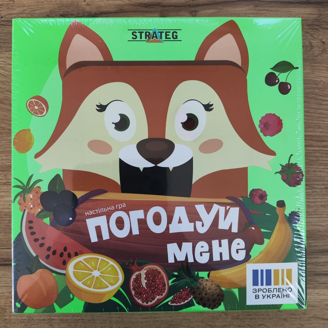 Настільна гра Strateg Погодуй мене - Лисичка
